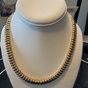 Elegant Gold and Silver Necklace RALPH LAUREN